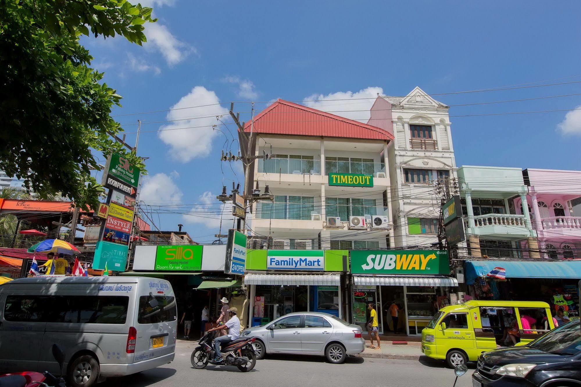 Time Out Hotel Beachfront Patong Exterior foto